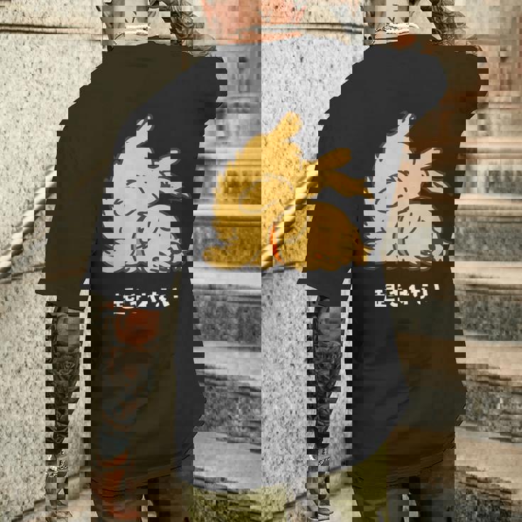 ゴールデンレトリバー ゴールデン 犬 起きれない やる気スイッチ故障中 かわいい イラスト シンプル 簡単 おもしろ メンズTシャツ バックプリント 彼への贈り物