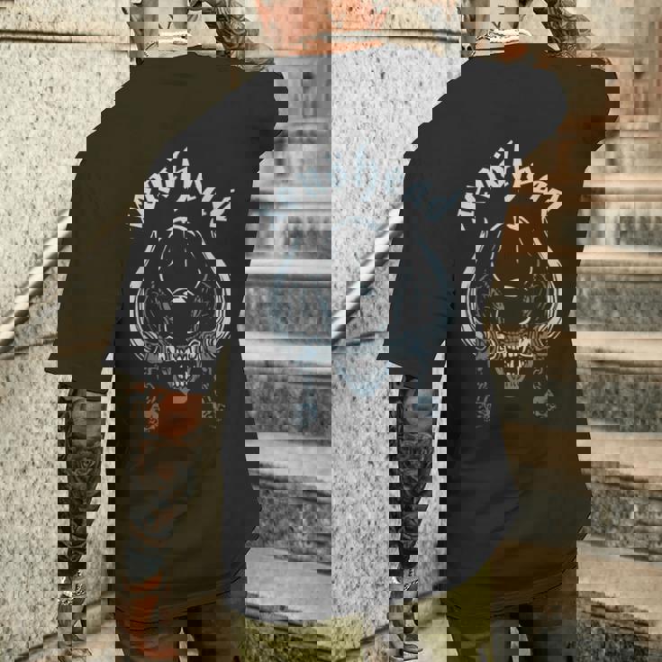 サイコビリー ホラー パンクロック Hr ゼノヘッド エイリアン メンズTシャツ バックプリント 彼への贈り物