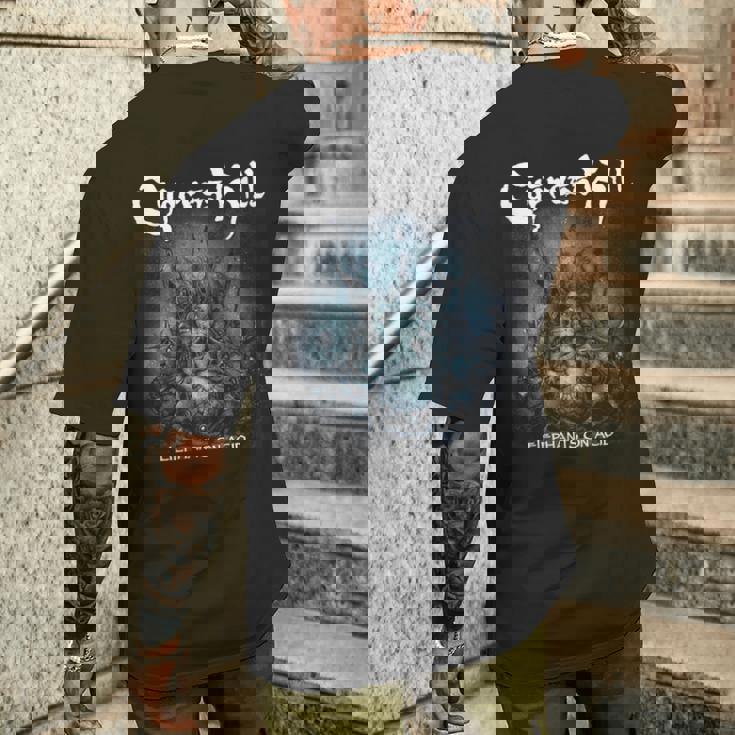 サイプレスヒル 酸の上の象 メンズTシャツ バックプリント 彼への贈り物