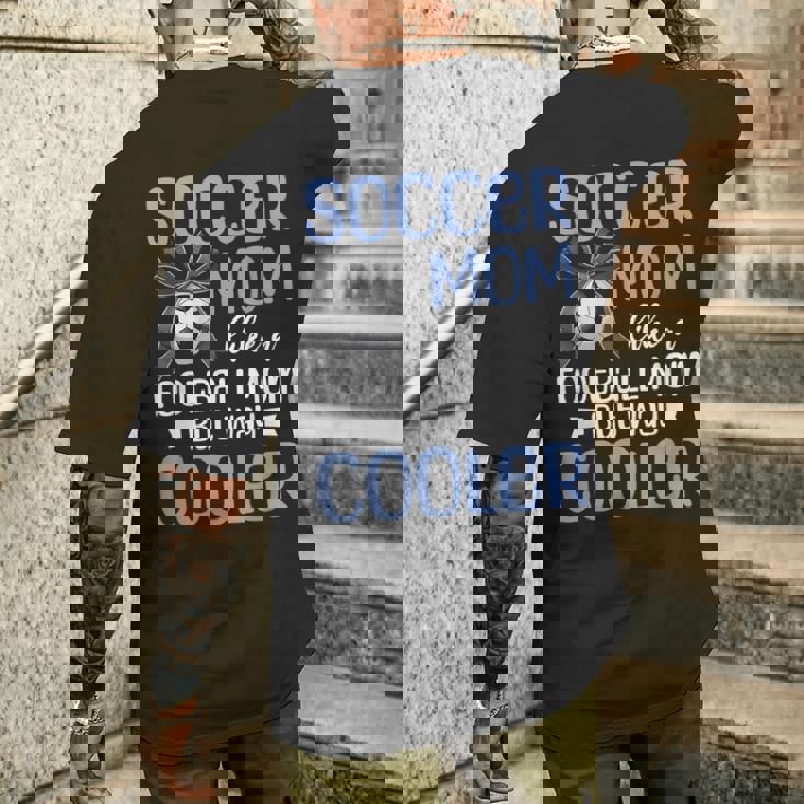 サッカー ママ マミー メンズTシャツ バックプリント 彼への贈り物