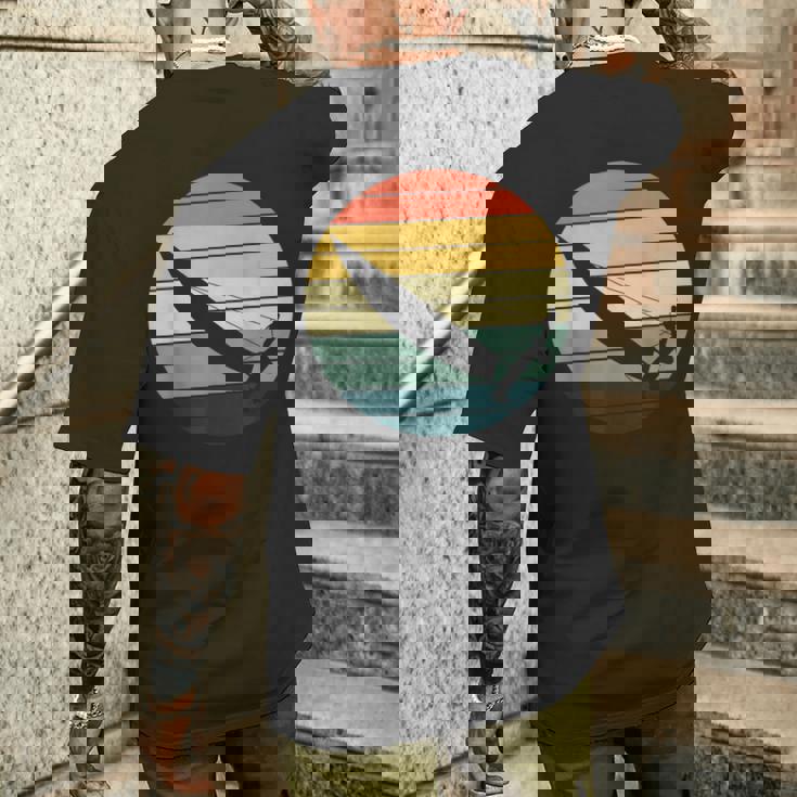 サンセット カタマラン セーリング メンズTシャツ バックプリント 彼への贈り物