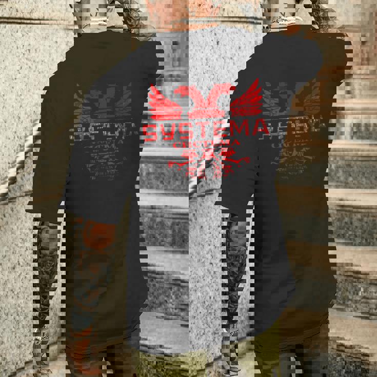 システマ、ロシアの格闘技 長袖tシャツ メンズTシャツ バックプリント 彼への贈り物