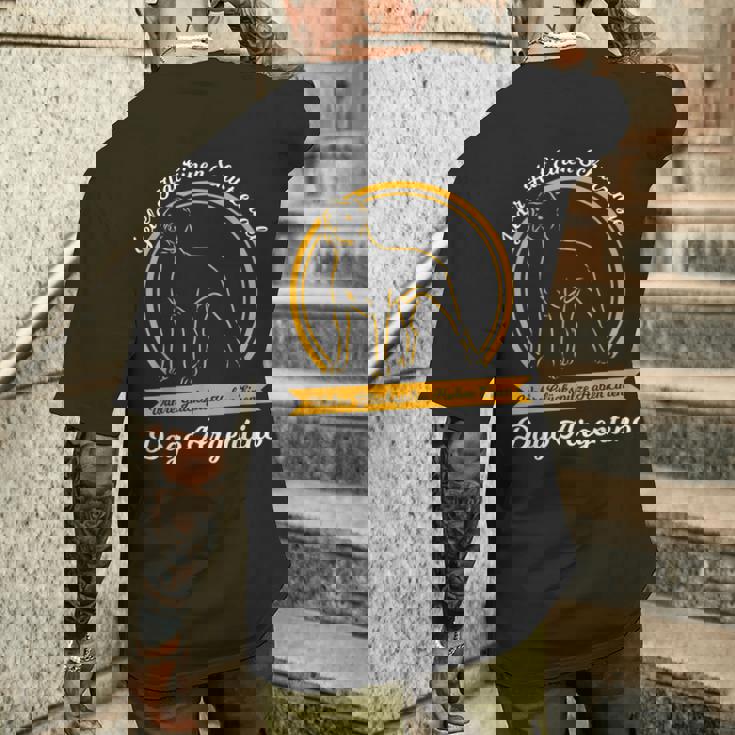 シュッツェンゲル・ドゴ・アルヘンティーノ・ドゴ・アルヘンティーノ・フンド メンズTシャツ バックプリント 彼への贈り物