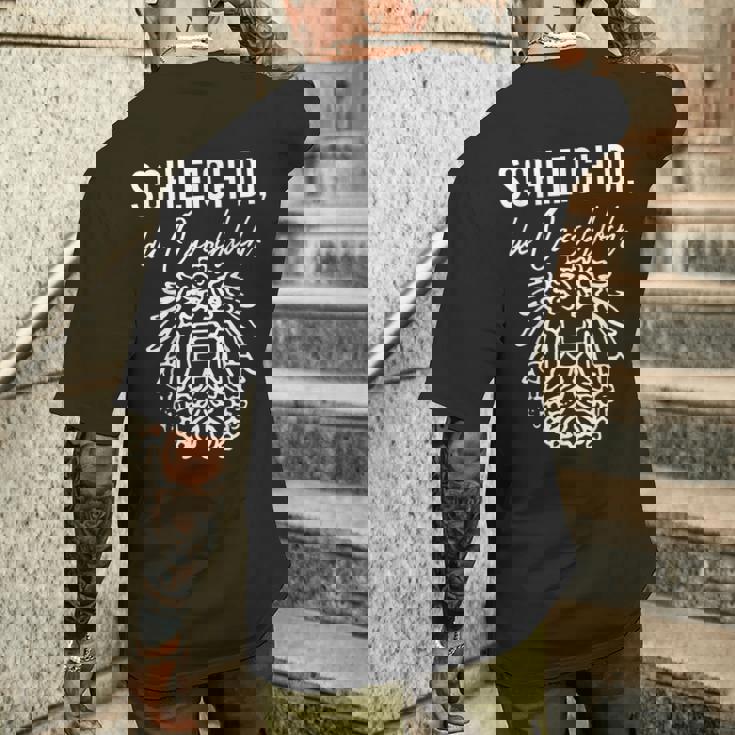 シュライヒ・ディ・デュ・オールシュロッホ アドラー ウィーン オーストリア 003 メンズTシャツ バックプリント 彼への贈り物