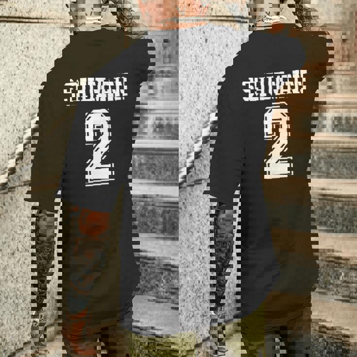 シューマン第2交響曲面白いスポーツchumann 2 メンズTシャツ バックプリント 彼への贈り物