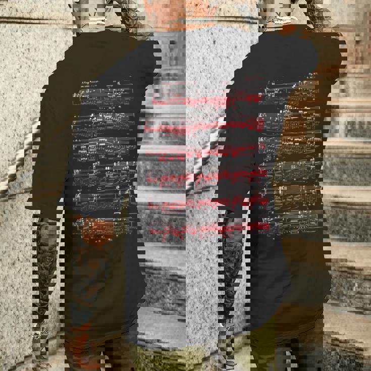 ショパンの革命的なエチュードピアノピアニスト。 メンズTシャツ バックプリント 彼への贈り物