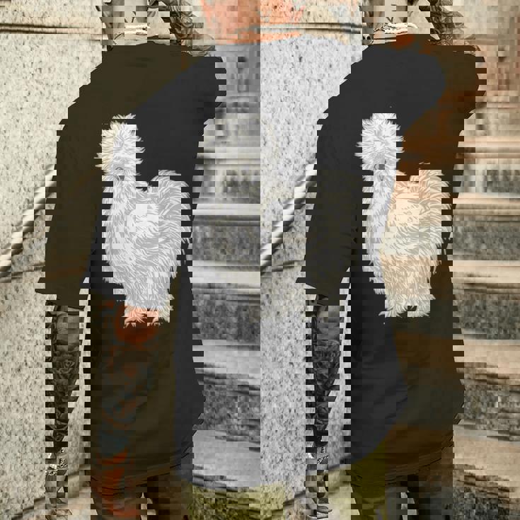 シルク・ヘン メンズTシャツ バックプリント 彼への贈り物