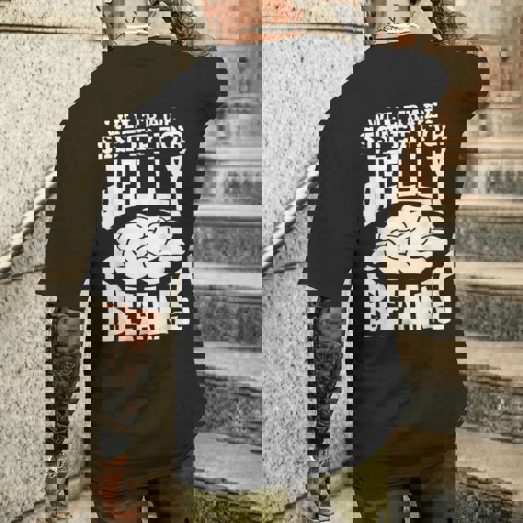 ジェリービーン キャンディービーンズ ビーガンフレーバー メンズTシャツ バックプリント 彼への贈り物