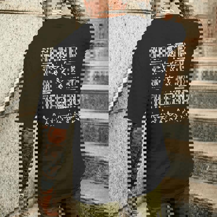 ジムマスターザマンザミスザレジェンド メンズTシャツ バックプリント 彼への贈り物