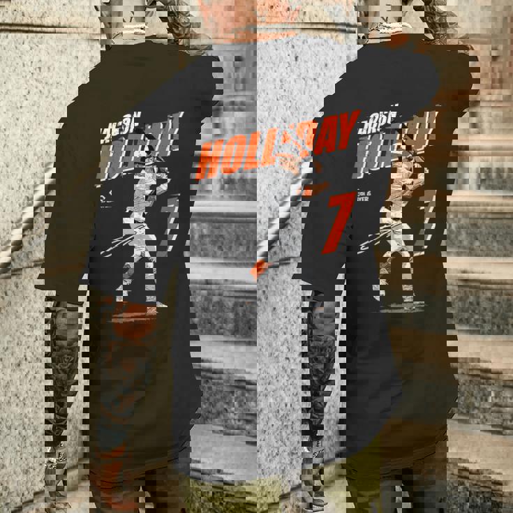 ジャクソン・ホリデー メンズTシャツ バックプリント 彼への贈り物