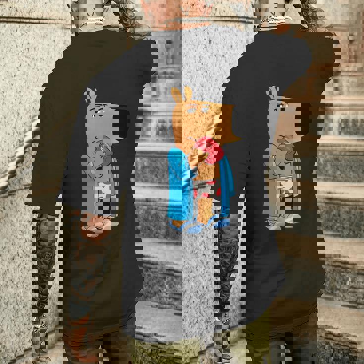 ジャスト・ア・チル・ガイ $チル・ガイ メンズTシャツ バックプリント 彼への贈り物