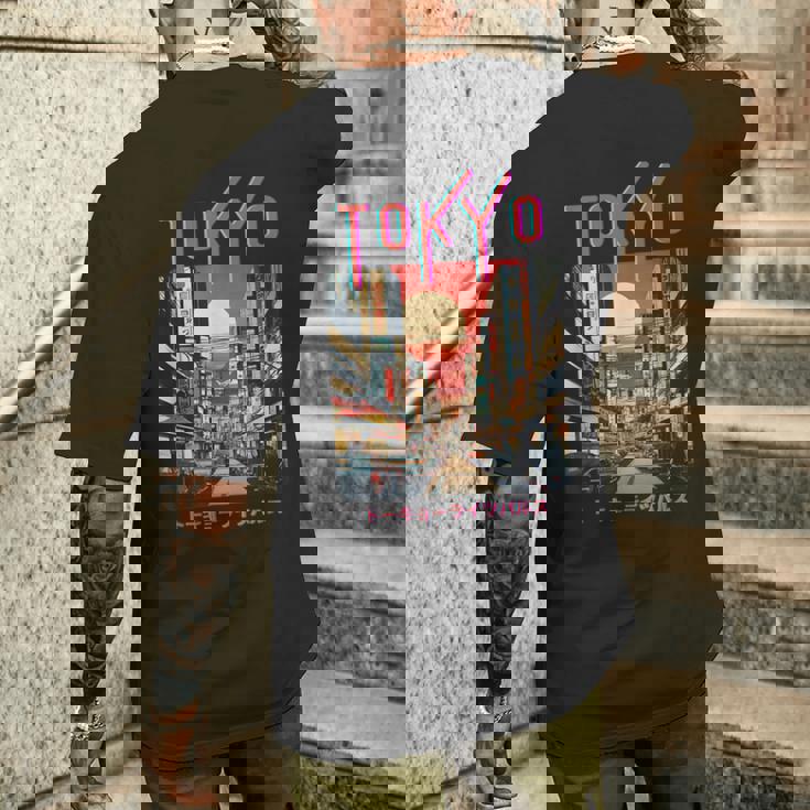 ジャパニーズストリート メンズTシャツ バックプリント 彼への贈り物