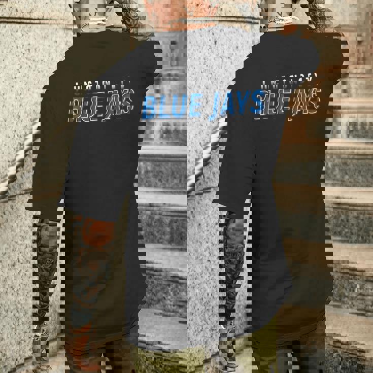 ジャンクションシティ・カンザス・ジャンクション・シティ・ブルージェイズ メンズTシャツ バックプリント 彼への贈り物