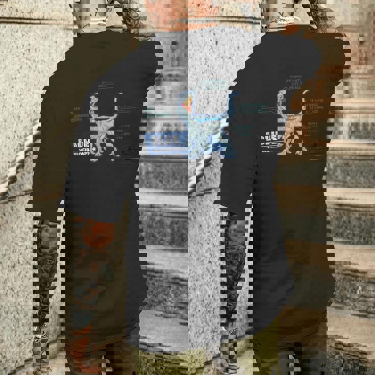 ジュラシック・ワールド Blueize メンズTシャツ バックプリント 彼への贈り物