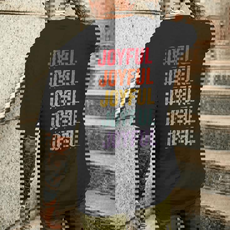 ジョイフル メンズTシャツ バックプリント 彼への贈り物