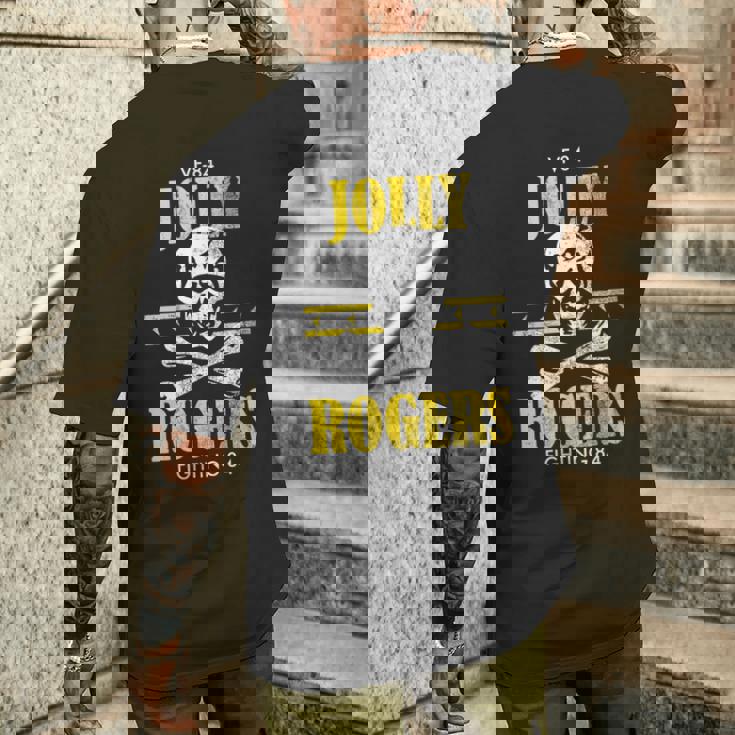 ジョリー・ロジャースf-84 苦難 メンズTシャツ バックプリント 彼への贈り物