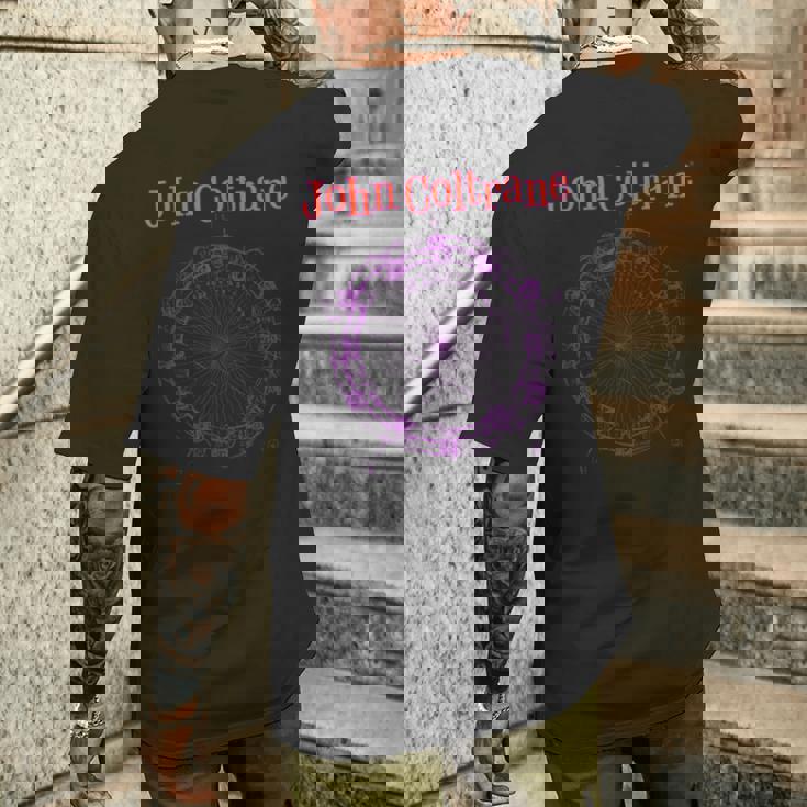 ジョン・コルトレーン サークル・オブ・フィフス ドローイング メンズTシャツ バックプリント 彼への贈り物