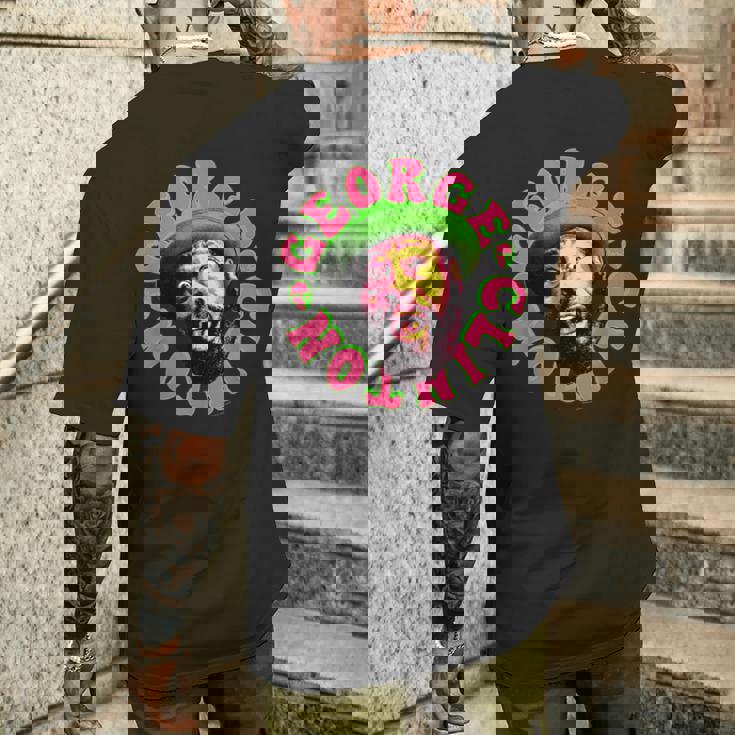 ジョージ・クリントン・フェイス メンズTシャツ バックプリント 彼への贈り物