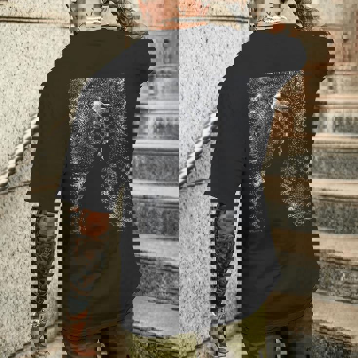 ジンベイザメ ジンベエザメ とダイビング メンズTシャツ バックプリント 彼への贈り物