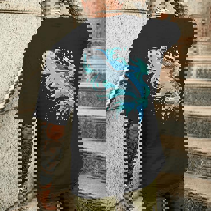 ジンベイザメシャツボーイズジンベイザメギフトガールズスキューバダイビング メンズTシャツ バックプリント 彼への贈り物