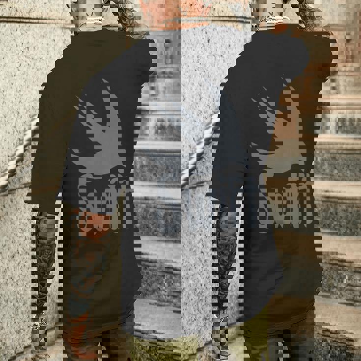 スイフト メンズTシャツ バックプリント 彼への贈り物