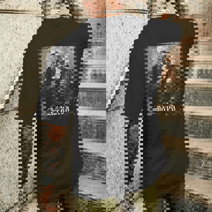 スキンヘッド、Oi、Will、Skinheadが必要です メンズTシャツ バックプリント 彼への贈り物