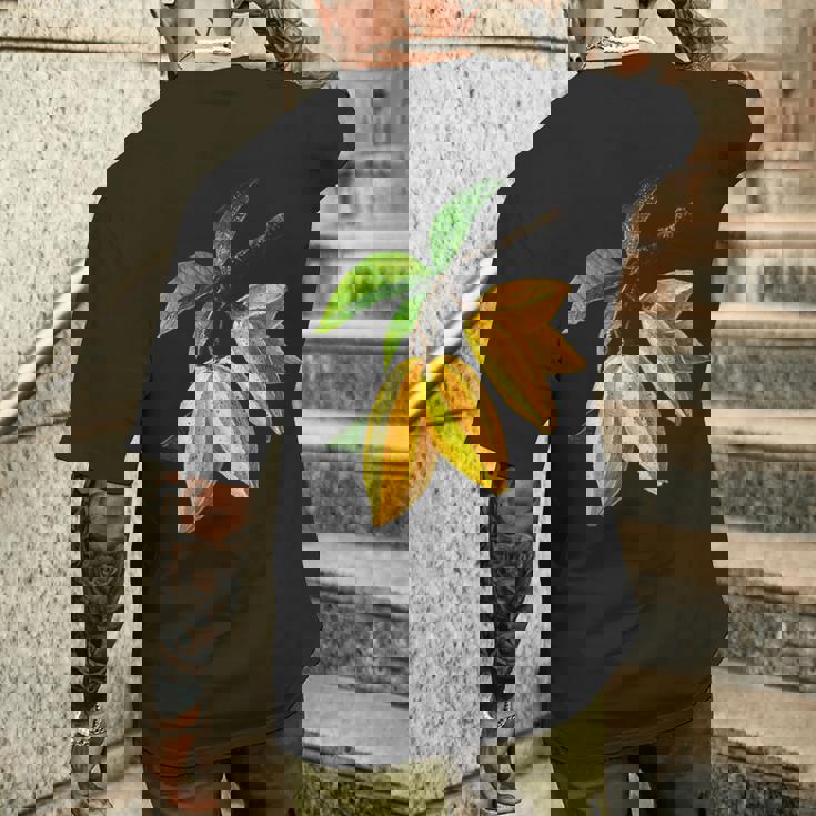 スターフルーツ フルーツ モチーフ イラスト スターフルーツ メンズTシャツ バックプリント 彼への贈り物