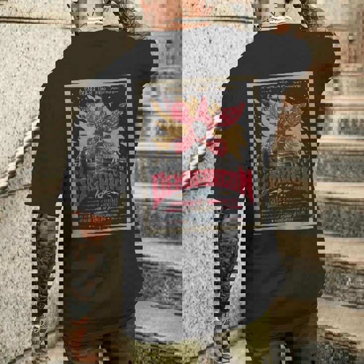 ストレンジャー・シングス ポスター Demogorgon Live Fan Memorabilia メンズTシャツ バックプリント 彼への贈り物