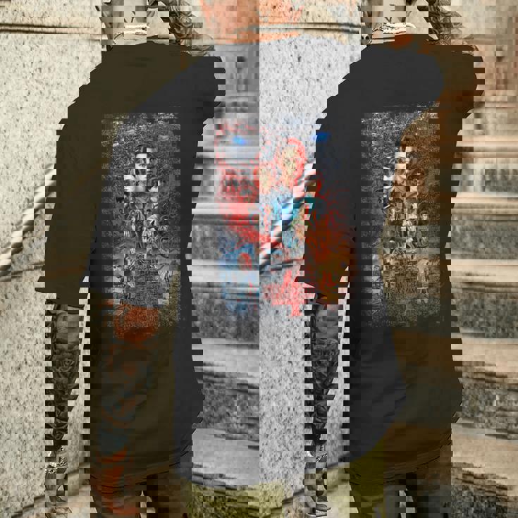 ストレンジャー・シングス4ポスター ヴィンテージ バトルファン 記念品 メンズTシャツ バックプリント 彼への贈り物