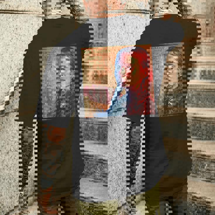 ストレンジャー・シングスリミックスマックス・スケーティング・アップ・ザット・ヒル・アート メンズTシャツ バックプリント 彼への贈り物