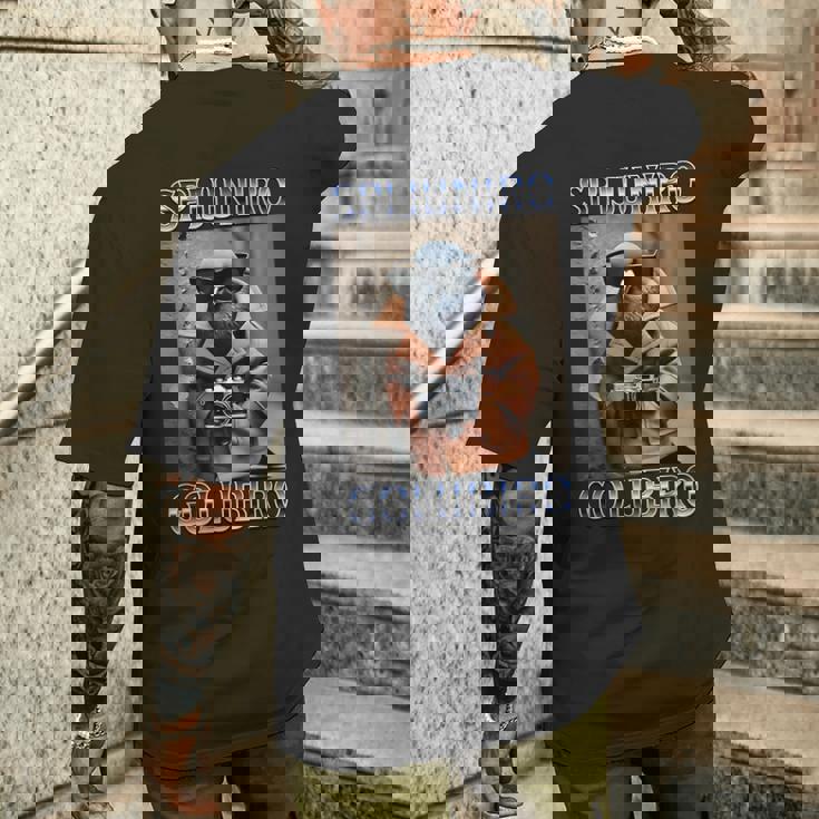 スピジュニロ・ゴルビロ-イタリアン・ブレインロット・ミーム メンズTシャツ バックプリント 彼への贈り物