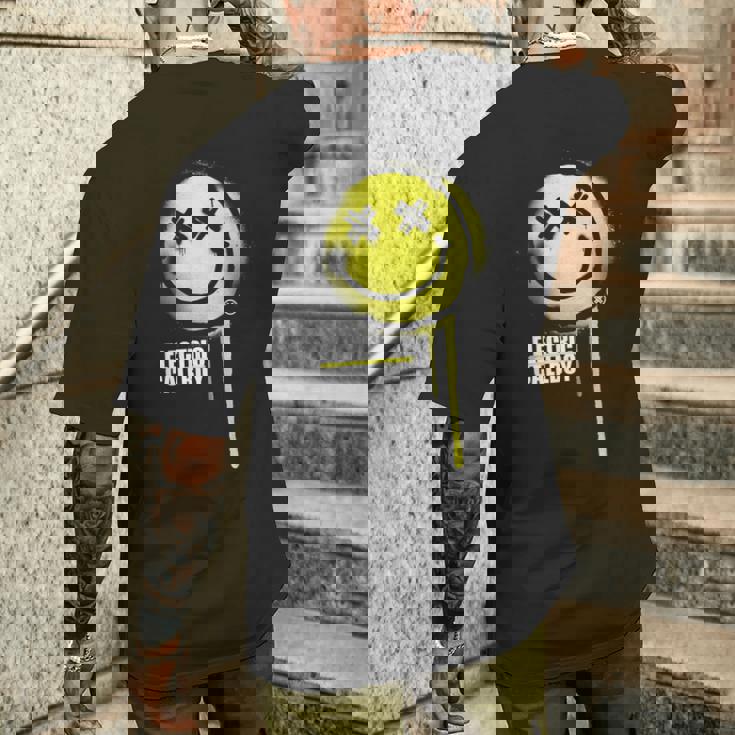 スプレースマイル メンズTシャツ バックプリント 彼への贈り物