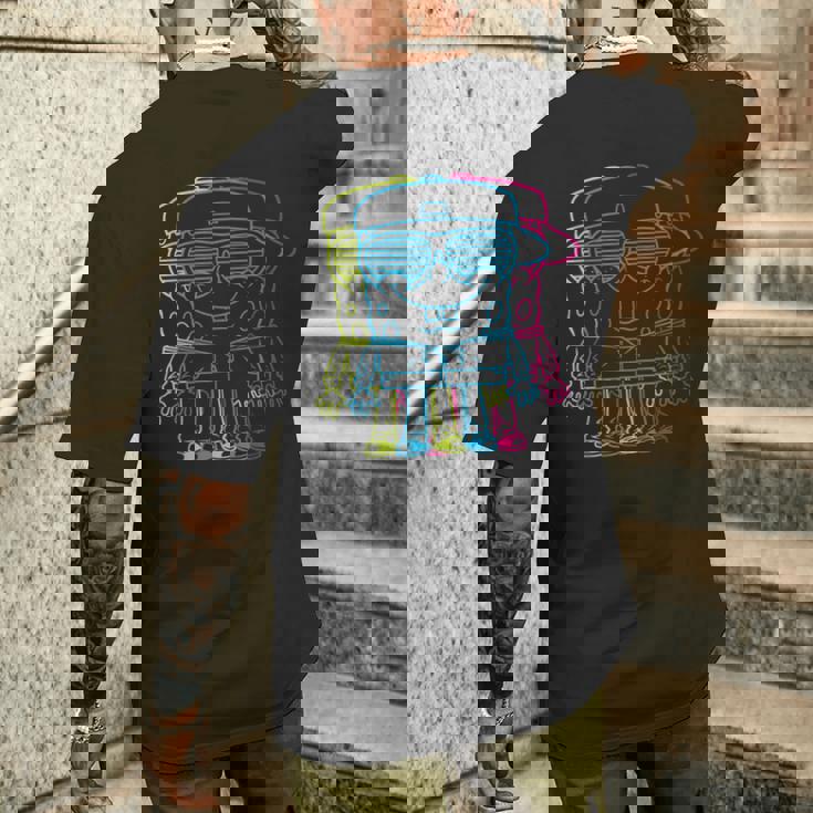 スポンジボブ スクエアパンツ スポンジボブ キャラクター 3D メンズTシャツ バックプリント 彼への贈り物