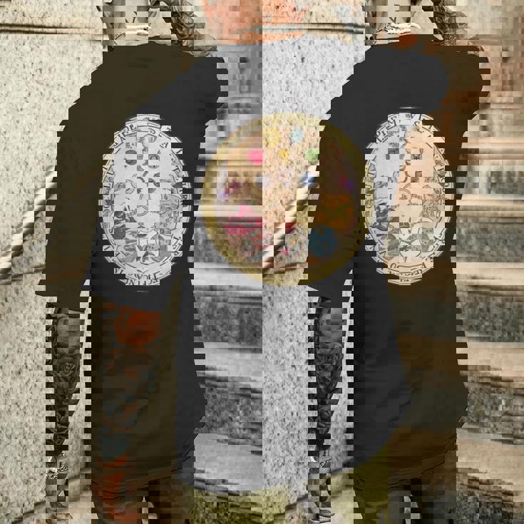 スマラグディーナタブレット エメラルド製 長袖tシャツ メンズTシャツ バックプリント 彼への贈り物