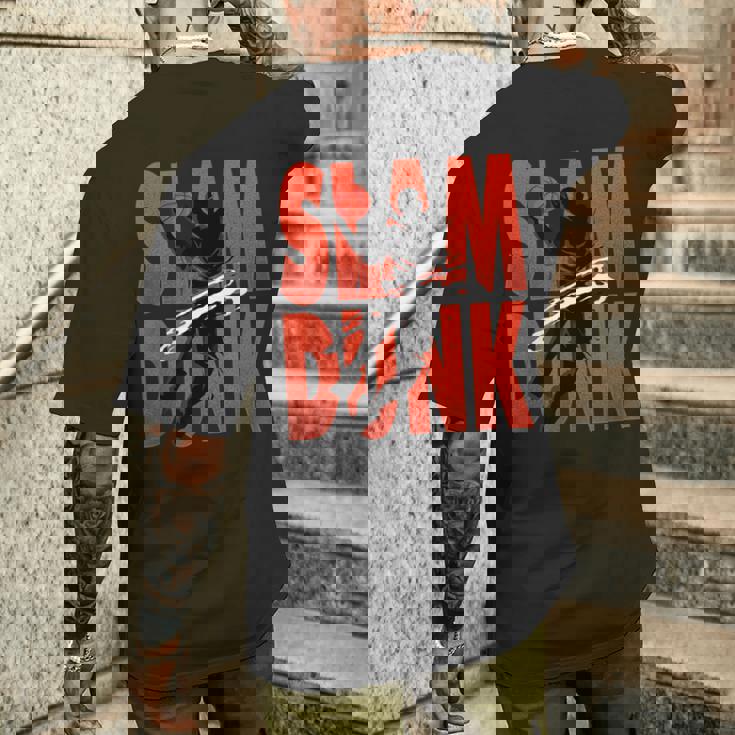 スラムダンク バスケットボール選手 フープスコーチ メンズTシャツ バックプリント 彼への贈り物