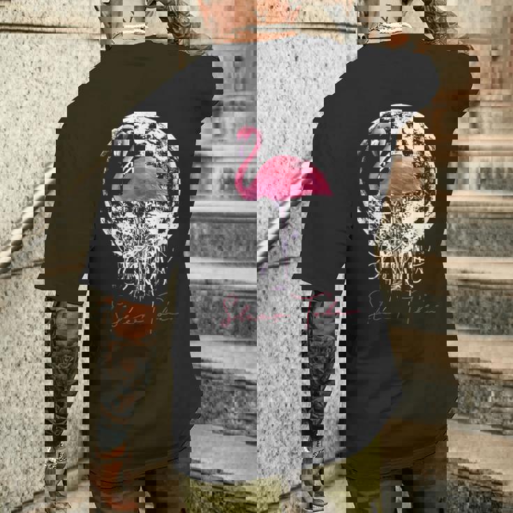 スリープトークンフラミンゴバイブス メンズTシャツ バックプリント 彼への贈り物