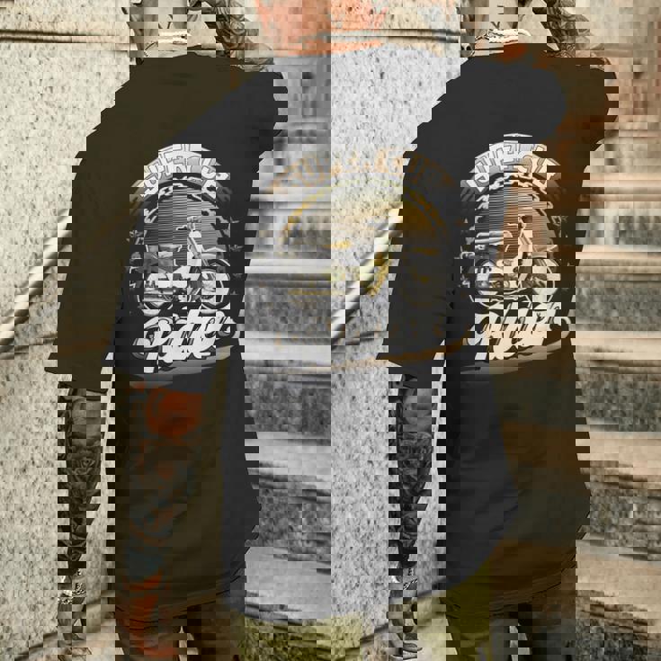 スーパーカブライダー C100 原付バイク レトロジャパン メンズTシャツ バックプリント 彼への贈り物