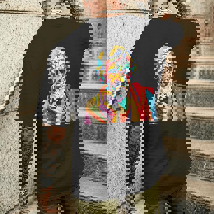 セネカ 若い表現主義 メンズTシャツ バックプリント 彼への贈り物