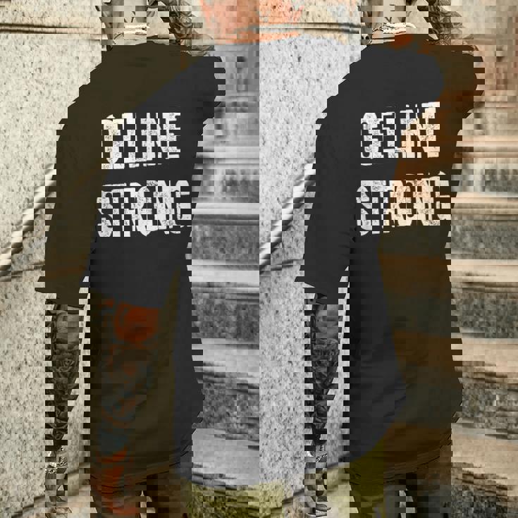 セリーヌストロングセリーヌサポーター メンズTシャツ バックプリント 彼への贈り物