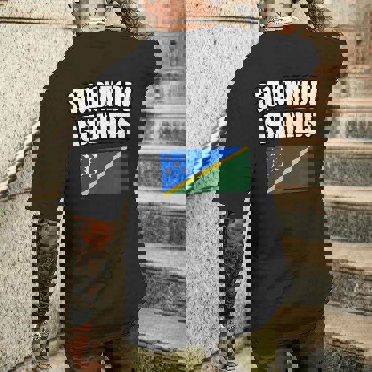 ソロモン諸島 メンズTシャツ バックプリント 彼への贈り物