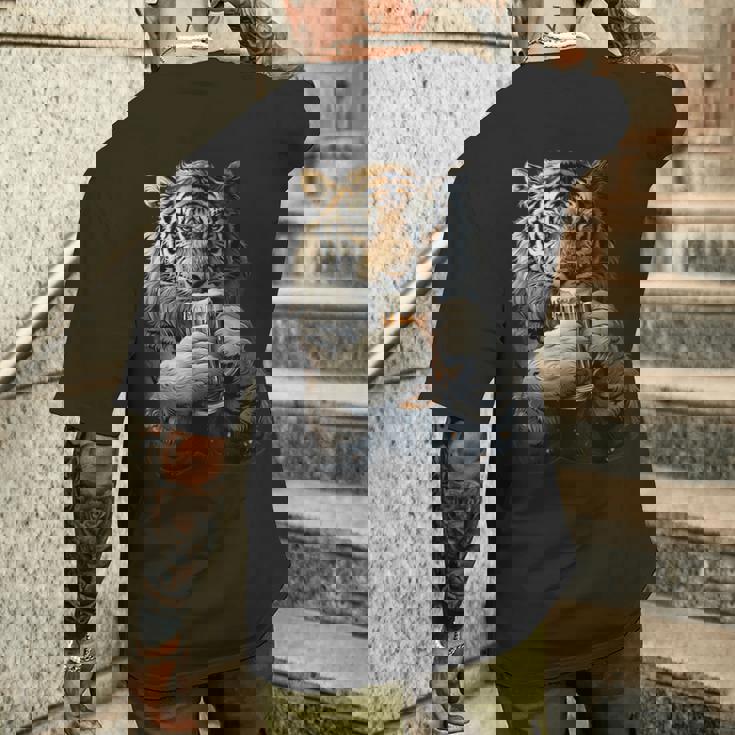 タイガービール メンズTシャツ バックプリント 彼への贈り物