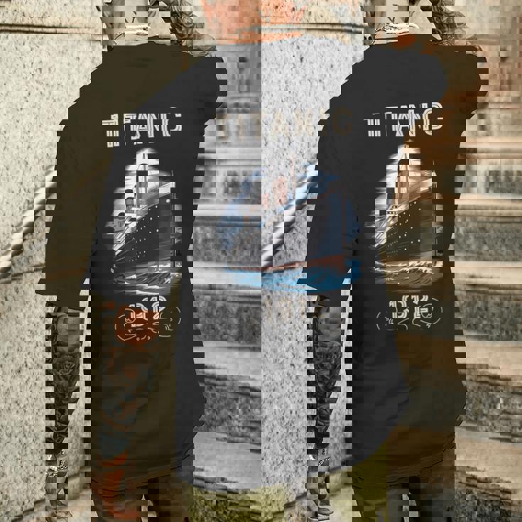 タイタニック 1912 ヴィンテージ タイタニック エキスパート タイタニック ボーイズ ガールズ メンズTシャツ バックプリント 彼への贈り物