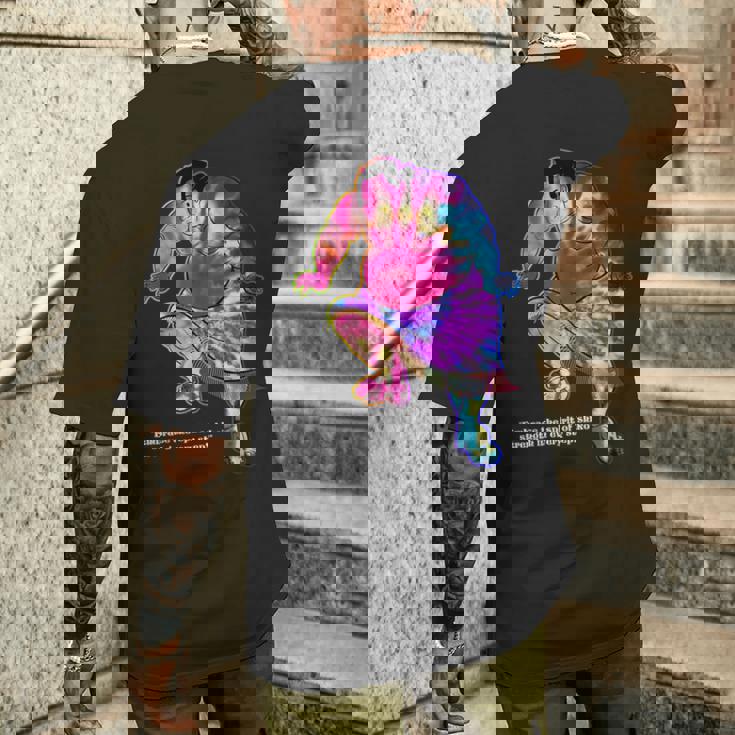 タイダイ染めお相撲t メンズTシャツ バックプリント 彼への贈り物