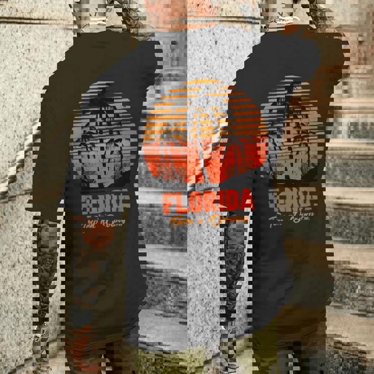 タウンアンドカントリーフロリダ メンズTシャツ バックプリント 彼への贈り物