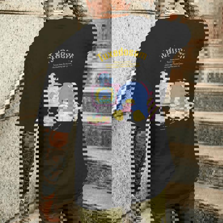 タキシードサム ハピネスマイルーム メンズTシャツ バックプリント 彼への贈り物