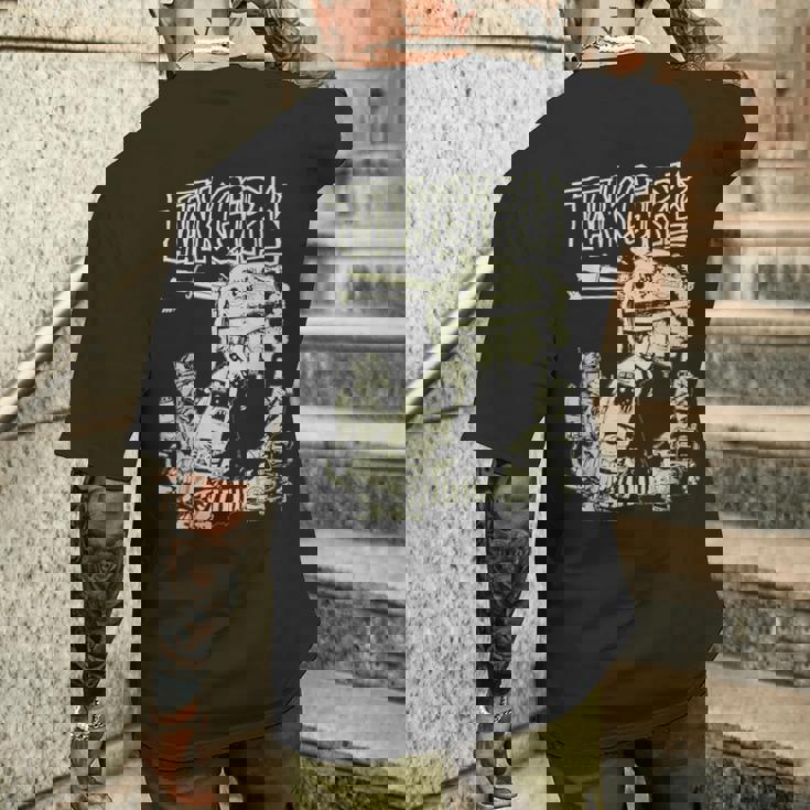 タンクガール メンズTシャツ バックプリント 彼への贈り物