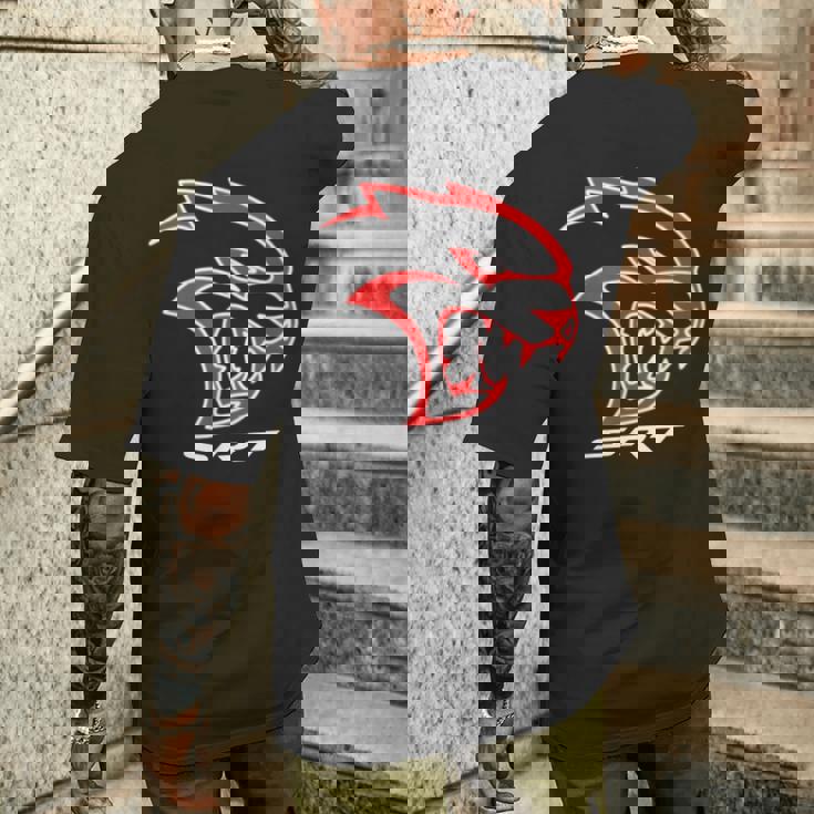 ダッジ ネオン ヘルキャット メンズTシャツ バックプリント 彼への贈り物