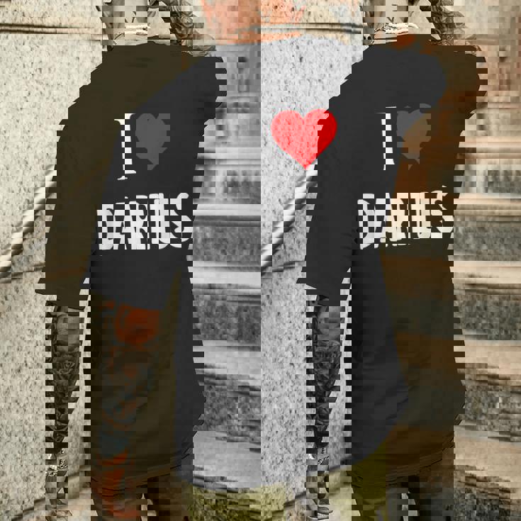 ダライアスが大好き メンズTシャツ バックプリント 彼への贈り物