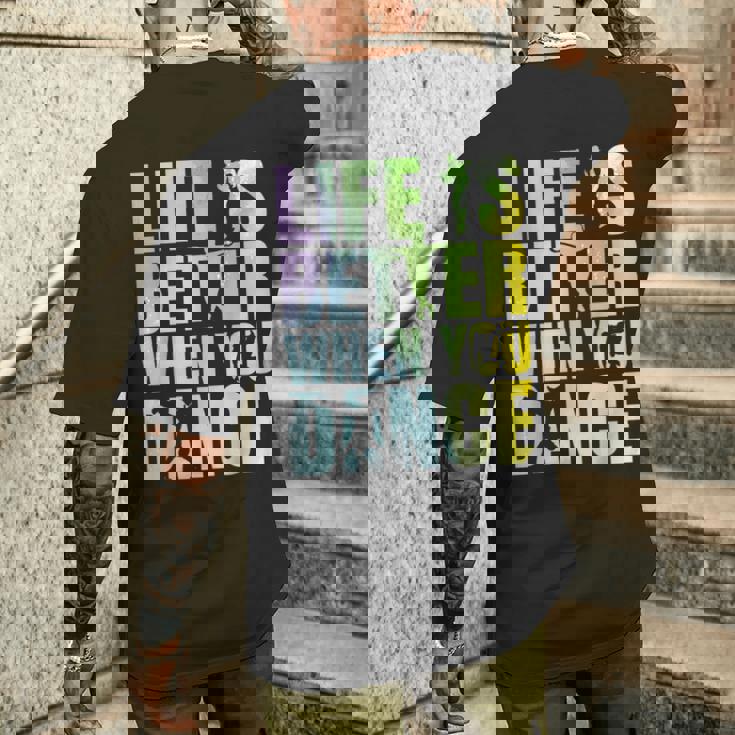 ダンス ストリート ダンス ブレイクダンス メンズTシャツ バックプリント 彼への贈り物