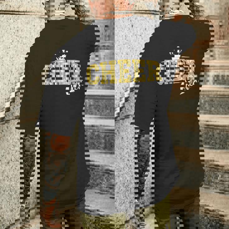 チアクイーン チアガール衣装 チアリーディング メンズTシャツ バックプリント 彼への贈り物